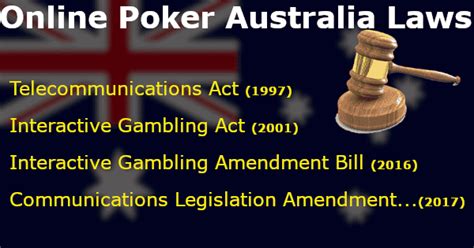 online poker legislation australia